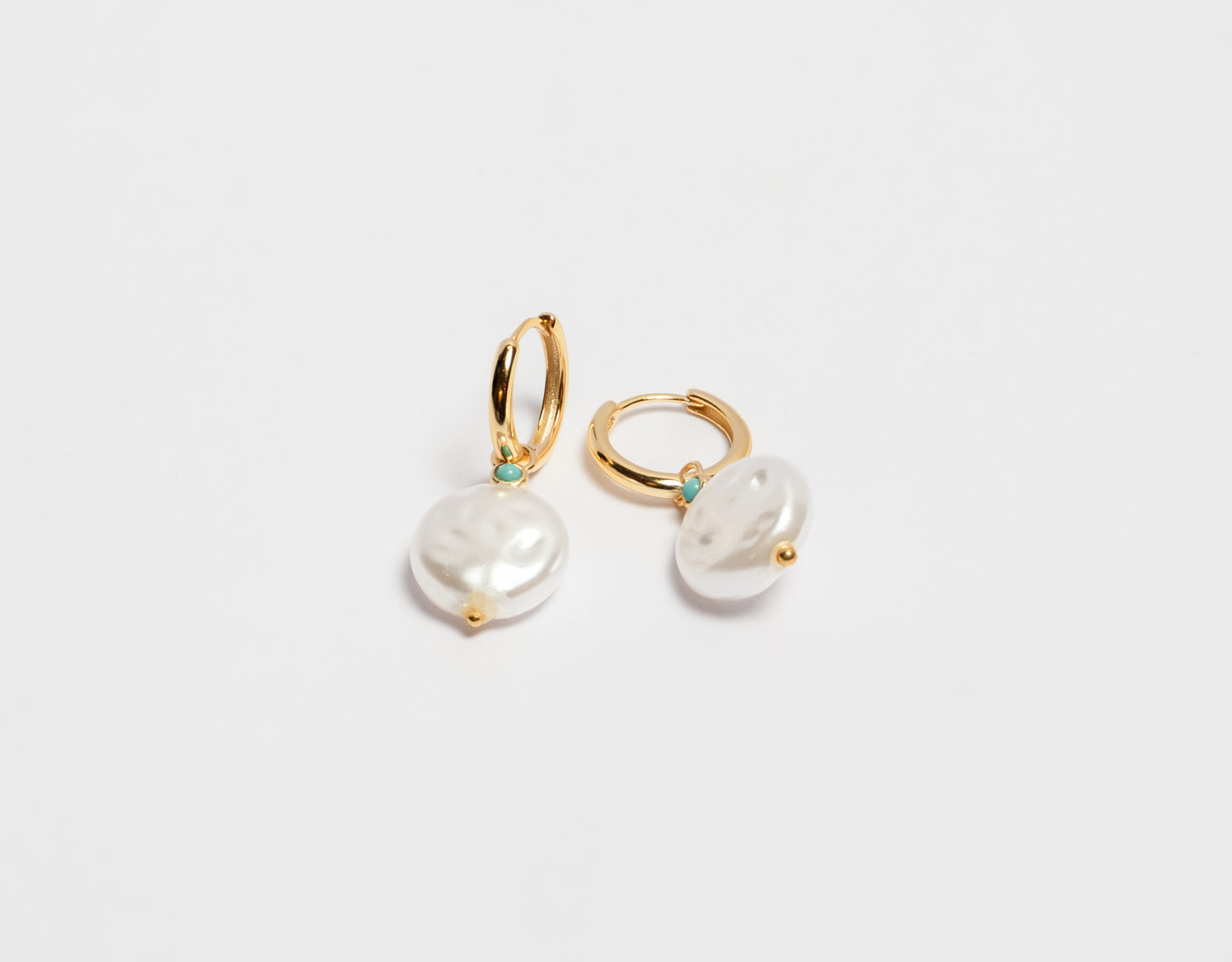 Siren Vintage Baroque Pearl Hopp Drop Earring