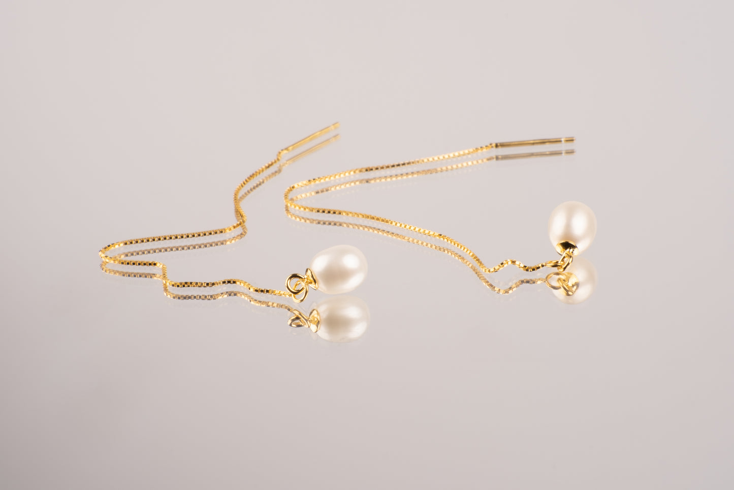 Gold Classic Pearl Drop